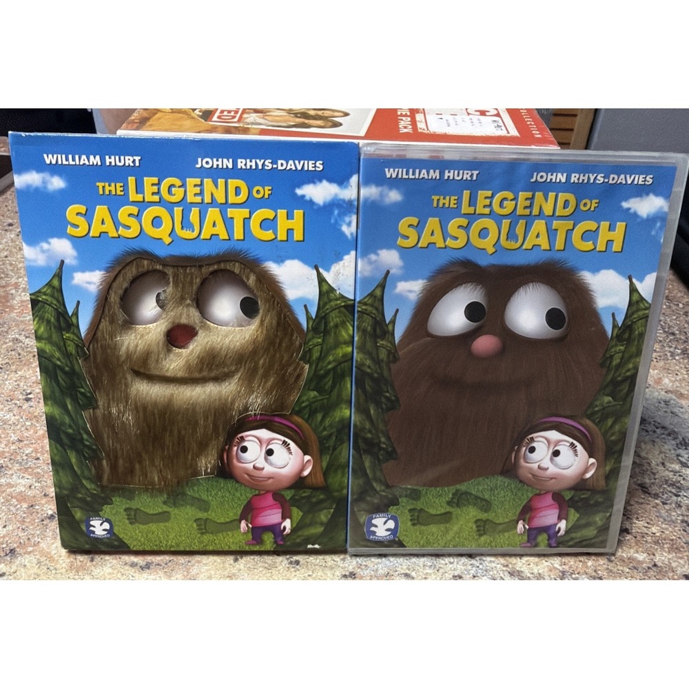 New Sealed The Legend of Sasquatch (DVD Movie Animated William Hurt W/ Slipcover